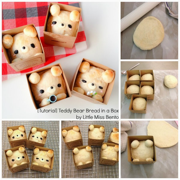 2. Teddy in a Box Bread