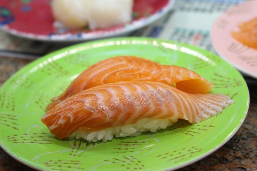 18. High-quality sushi-go-round of Sushi Hanamaru