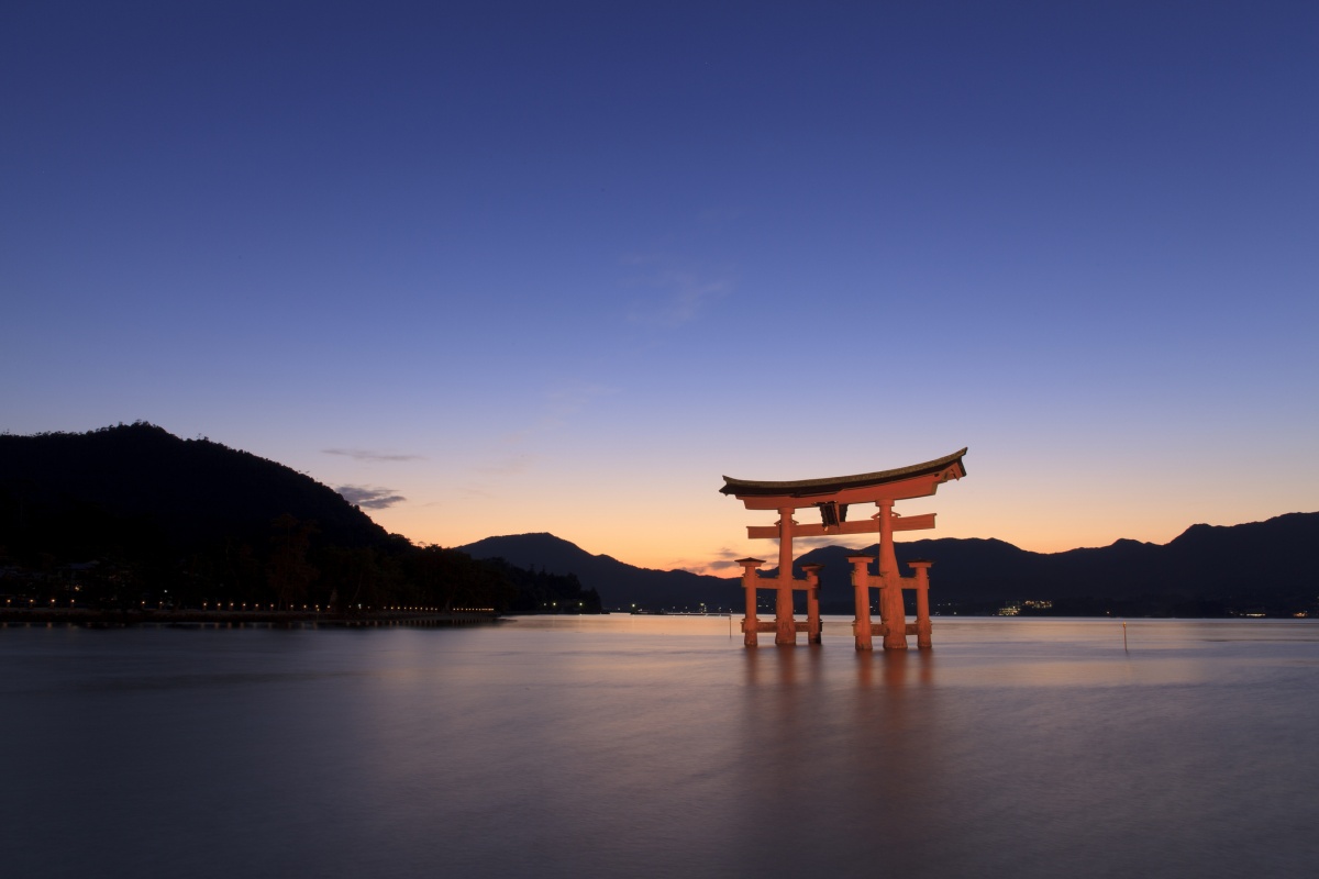 沿途景点① 宫岛大鸟居