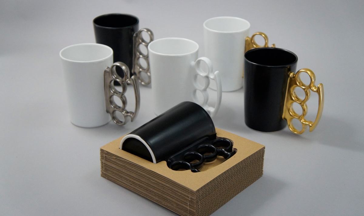 13. Brass Knuckles Mug