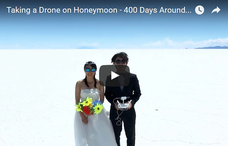 Around the World in 400 Days (with a Drone)