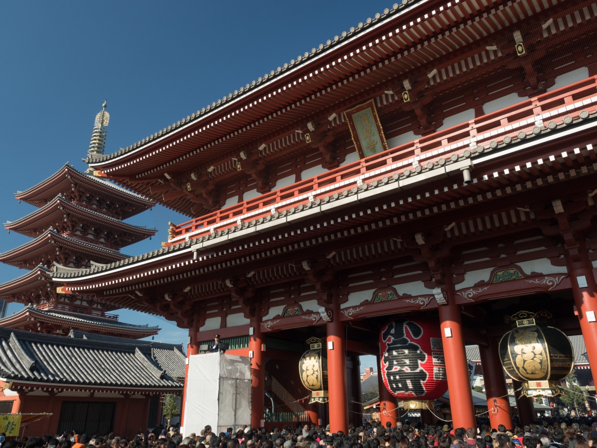 4. Senso-ji Temple — 2.83 Million People