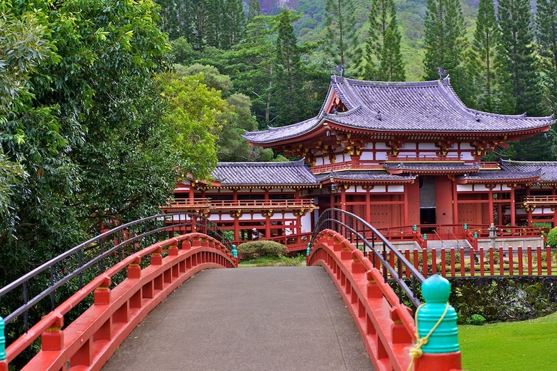 1. Byodo-In Temple (Oahu)