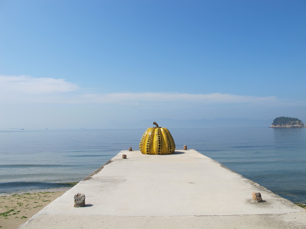 In the morning: visit the Naoshima Art Island