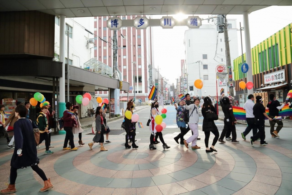 5. Kyushu Rainbow Pride  (Fukuoka)