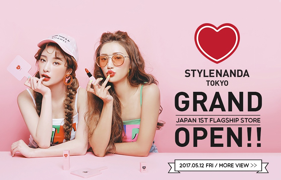 Stylenanda (3CE) Tokyo Grand Open! 12 พฤษภาคม