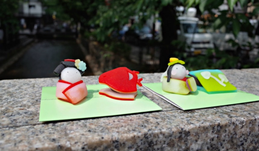 Snack on Geisha-Shaped Sweets in Kyoto