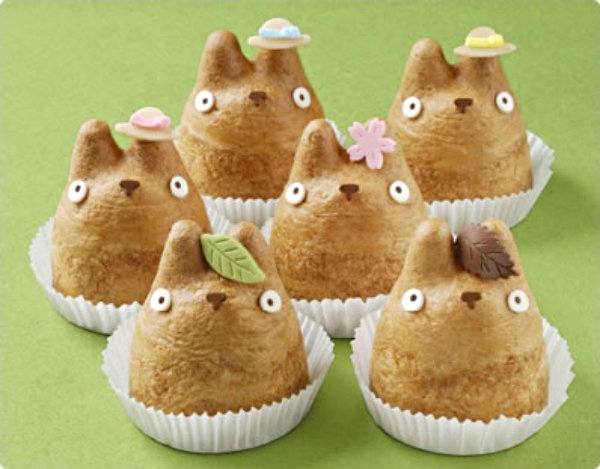 4. Totoro Cream Puffs