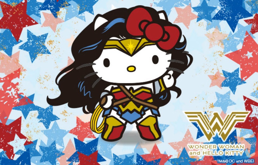 Wonder Woman & Hello Kitty Finally Join Forces