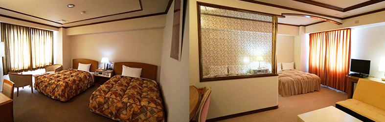 โรงแรมสบายๆในโอซาก้า เงียบสงบ มีอาหารเช้า ห้องใหญ่ พร้อมห้องน้ำในตัว