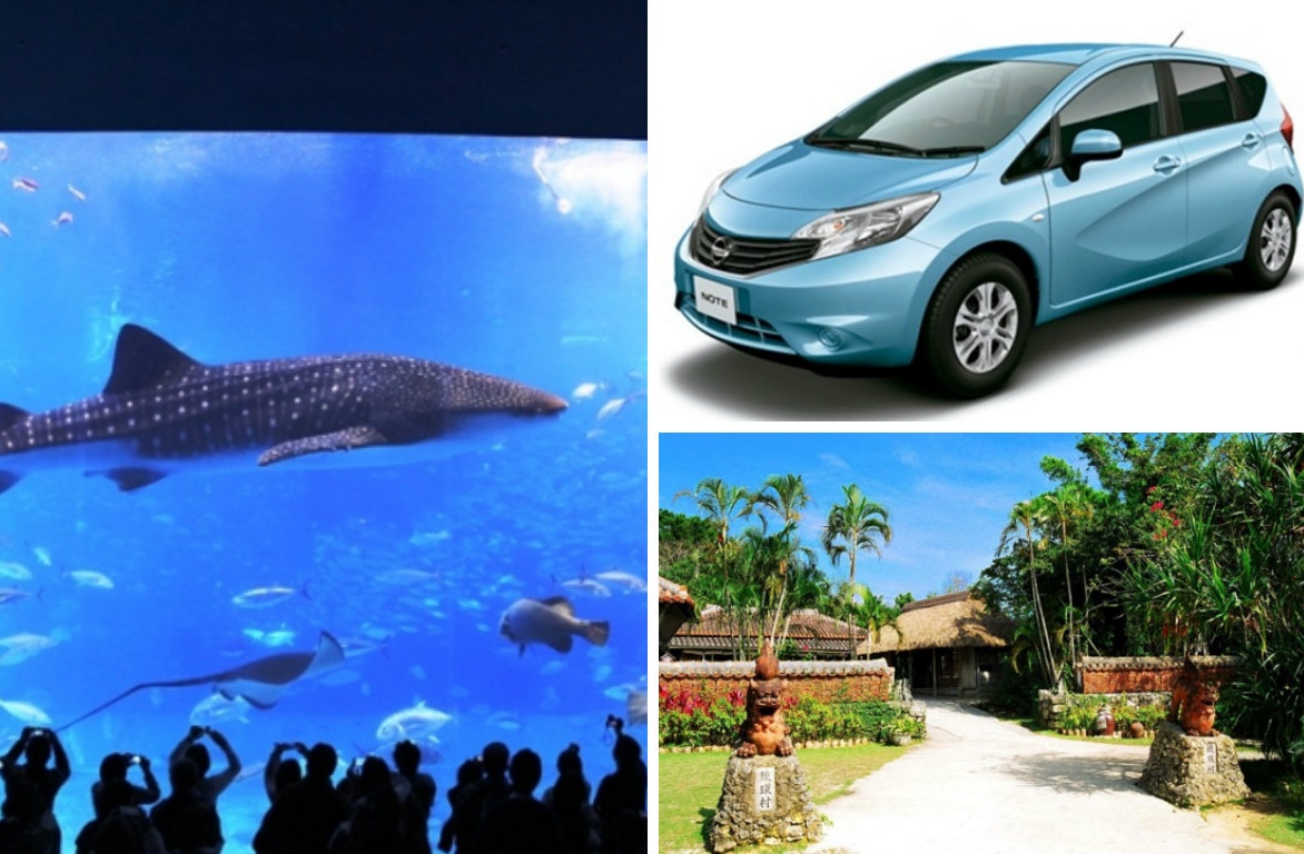 6. Full-Day Car Rental Service with Churaumi Aquarium Ticket from Naha Airport
