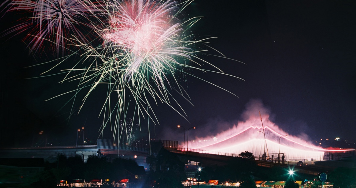 2. Fukuroi Fireworks Festival / 25,000 ดอก