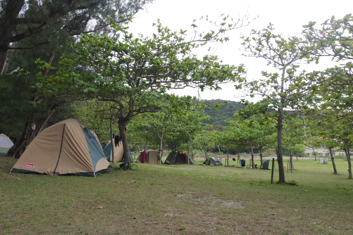 Camp in Zamami