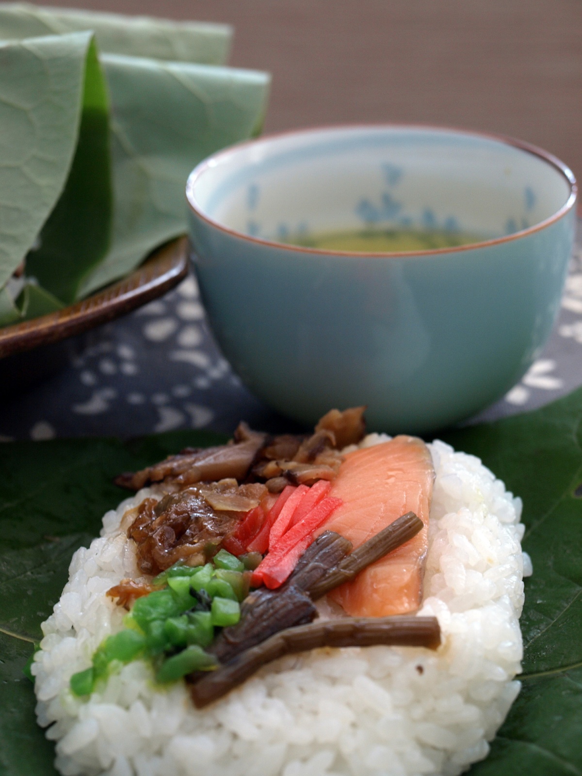食慾之秋的新米料理～朴葉寿司