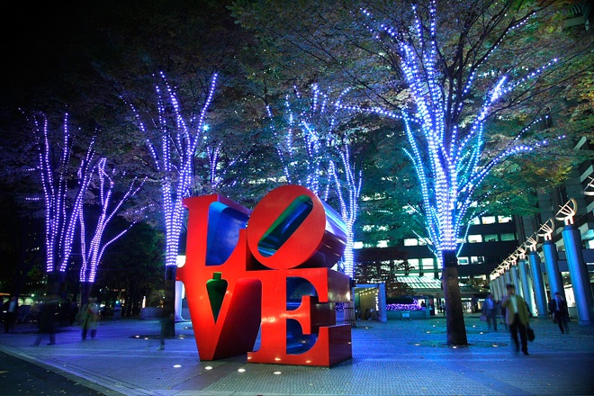 讓感情更加增溫的聖誕燈飾｜西新宿街ぐるみプロジェクト illumination museum 2019