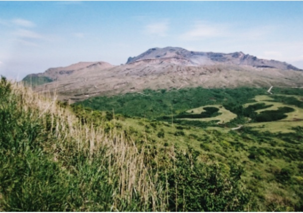 5. Mount Aso