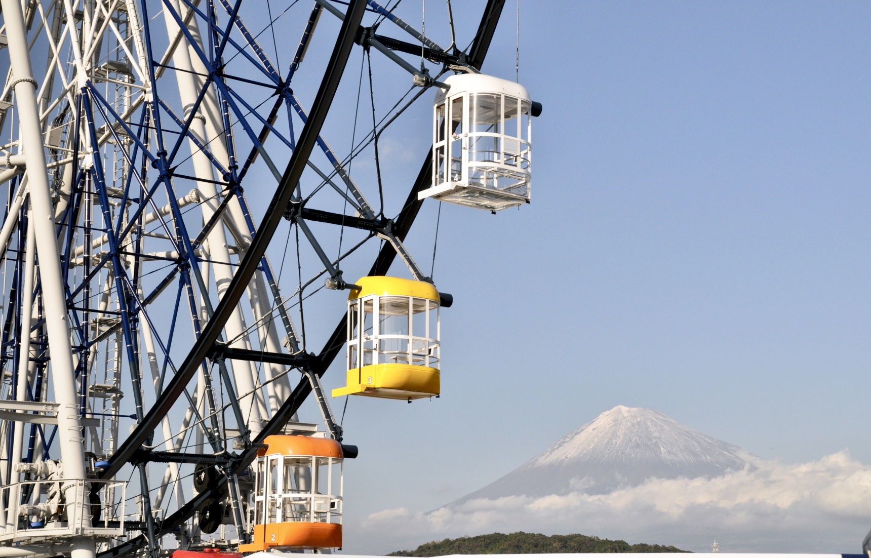 The Ferris Wheel with a Fuji View