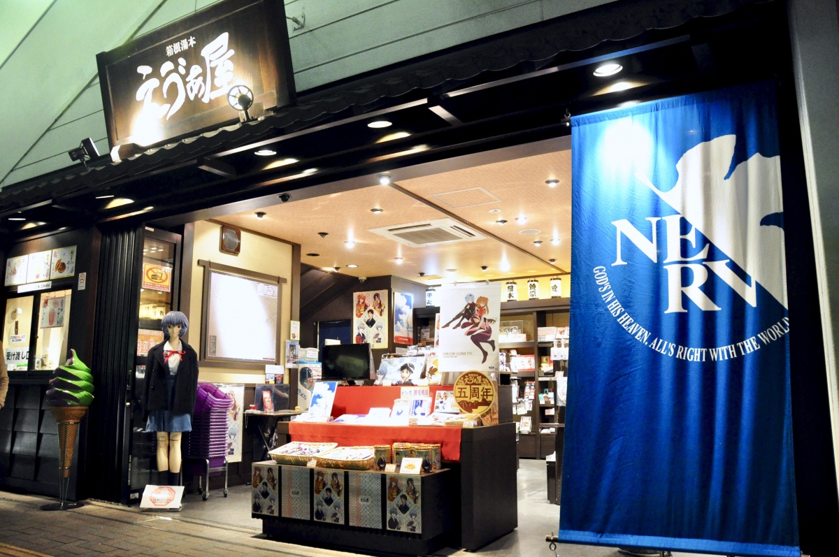 Hakone-Yumoto Shopping Street & Eva Store