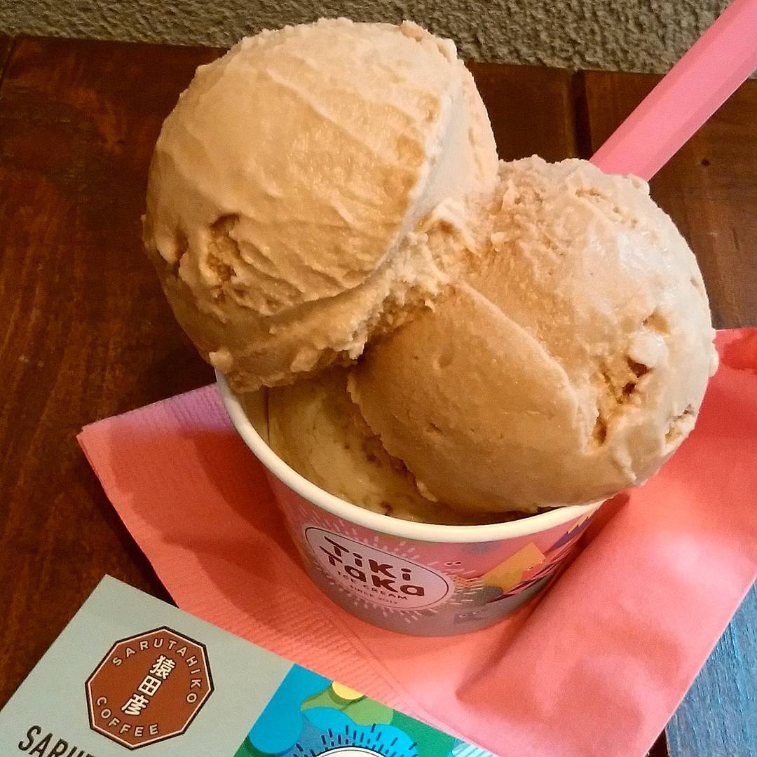 ▍新宿站：咖啡与冰淇淋的完美结合「猿田彦咖啡 & TiKiTaKa 冰淇淋店」