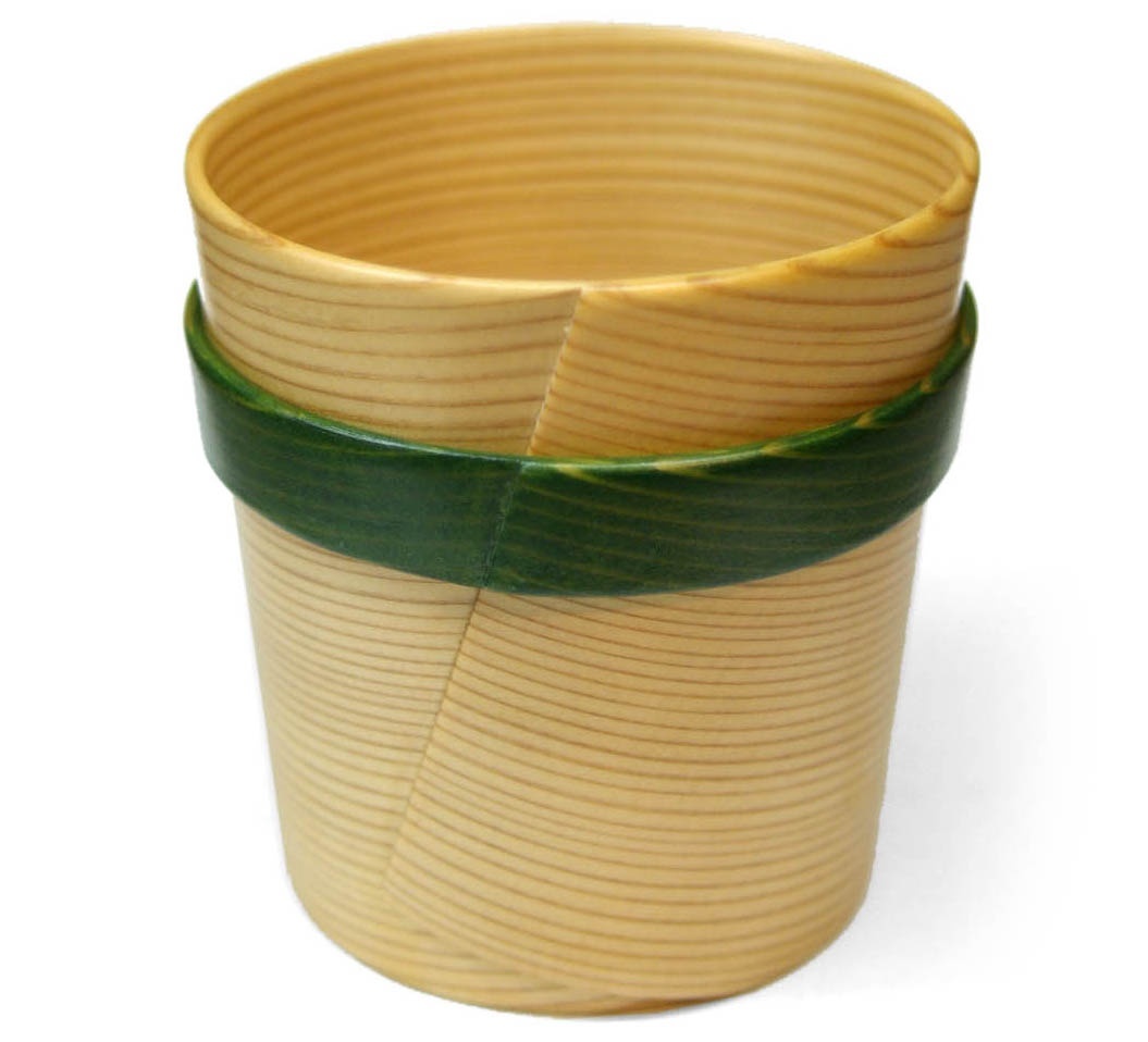 Kurikyu Odate Bentwood Ring Cups