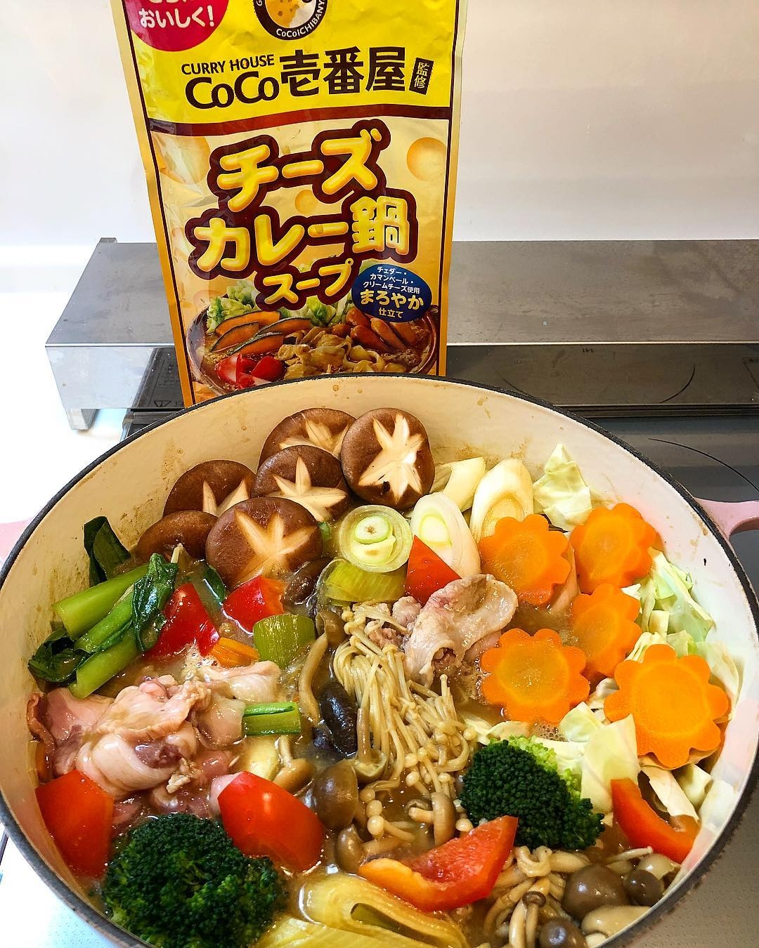 ■ 日本锅物汤底包推荐3 — 起司咖喱锅