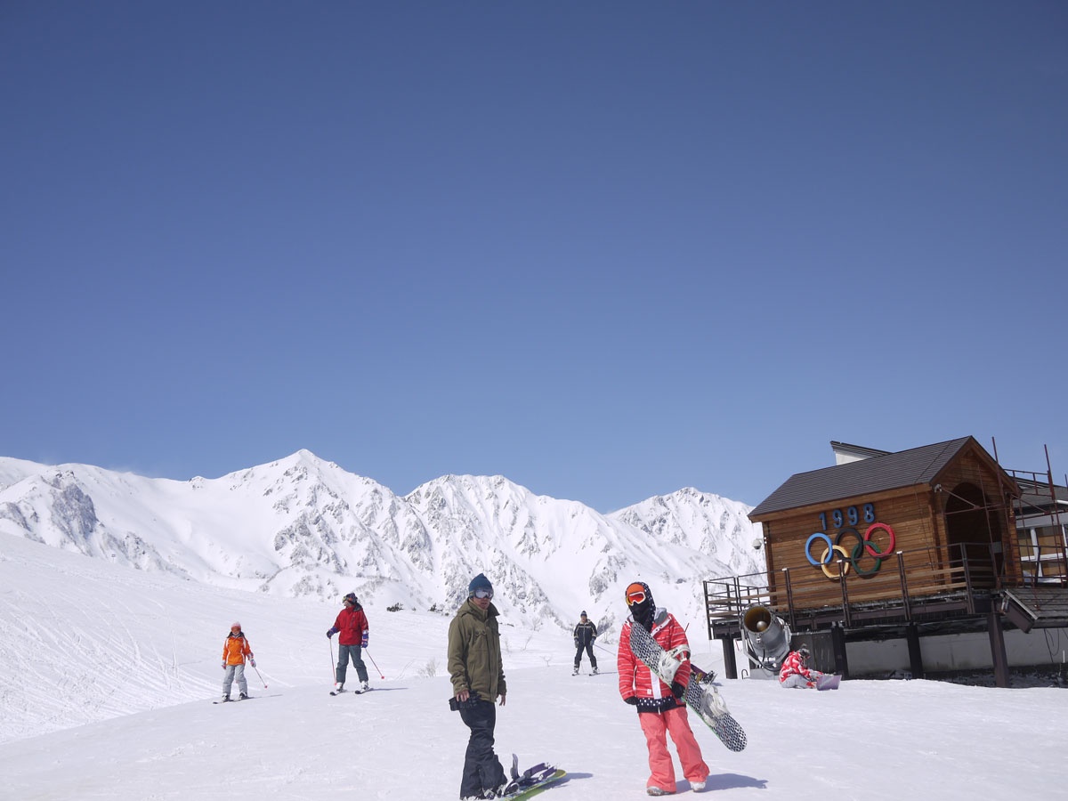 昔日的奧運滑雪項目場地【長野】白馬八方尾根滑雪場