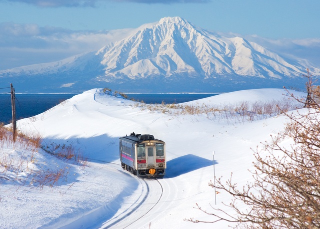 ■ 秘境路线1：北海道 宗谷本线│日本最北端的名山绝景