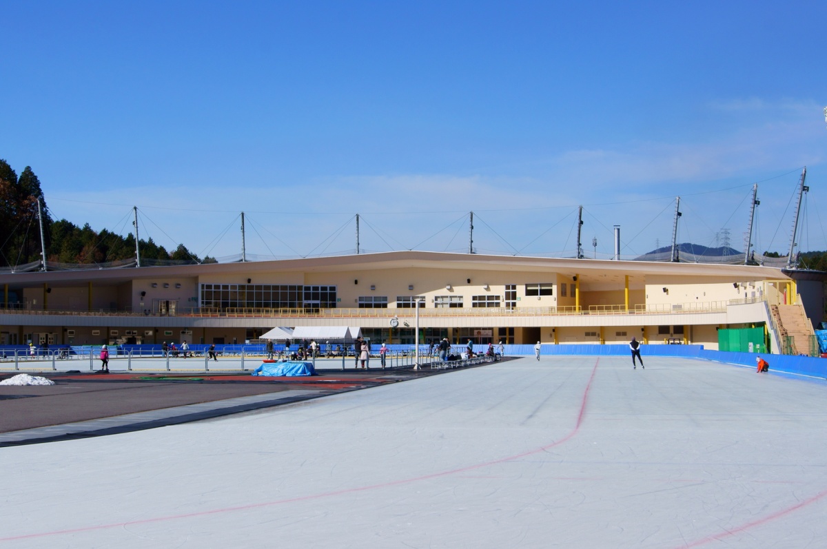 3. Ice Skating at Crystal Park (Ena City)