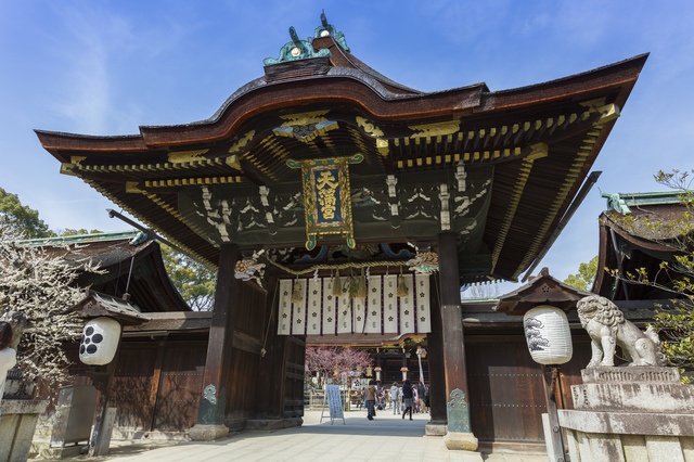 京都：北野天满宫 平野神社
