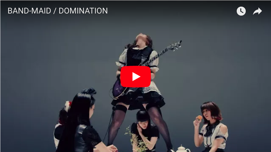Band-Maid Plays for Keeps in 'Domination'