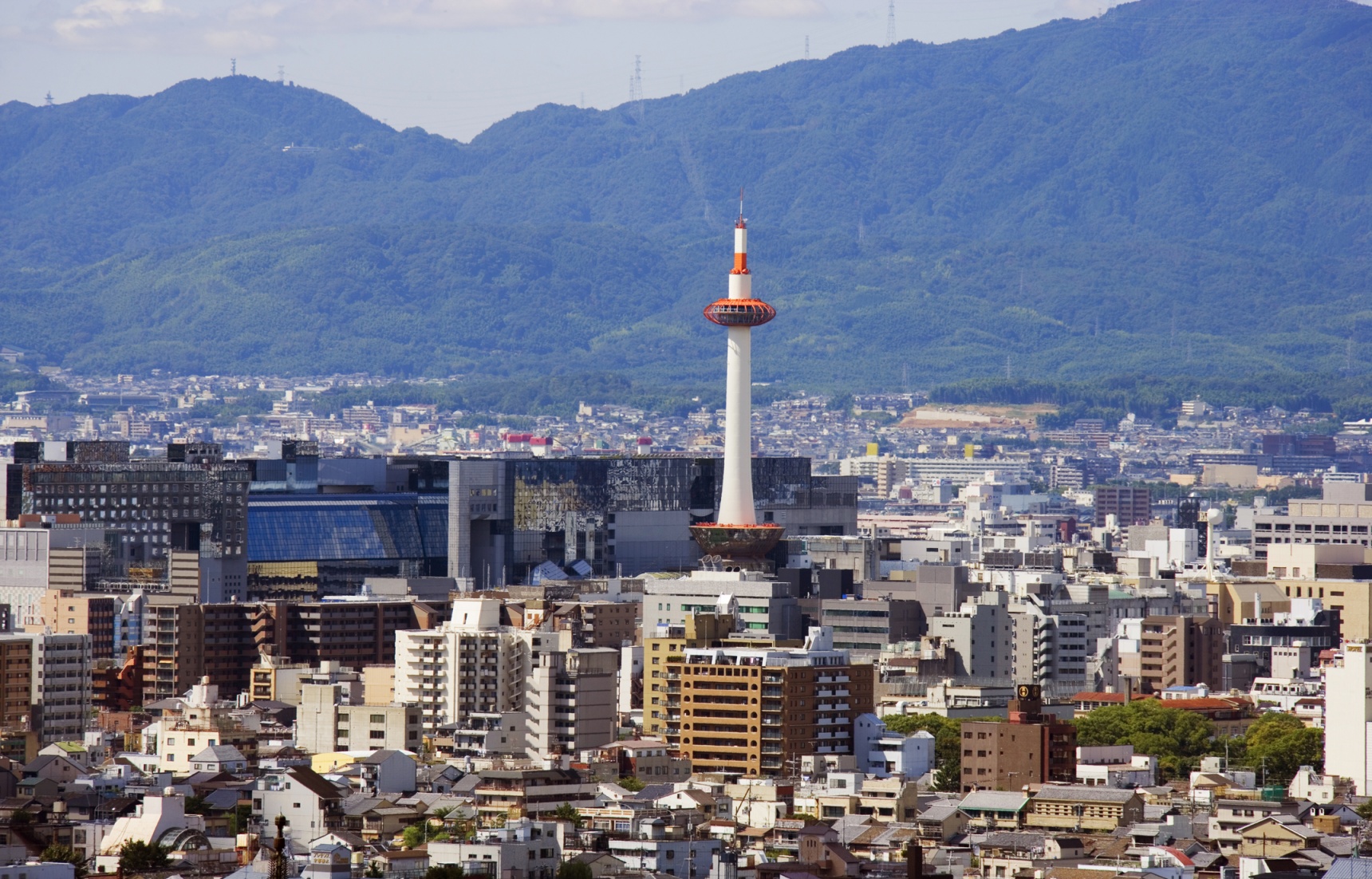 ชมวิวจากยอดหอคอย Kyoto Tower