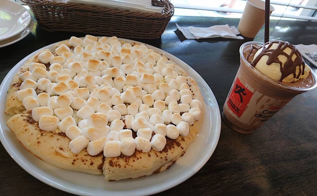 ■來自以色列的巧克力pizza｜MAX BRENNER CHOCOLATE PIZZA BAR ラフォーレ原宿店