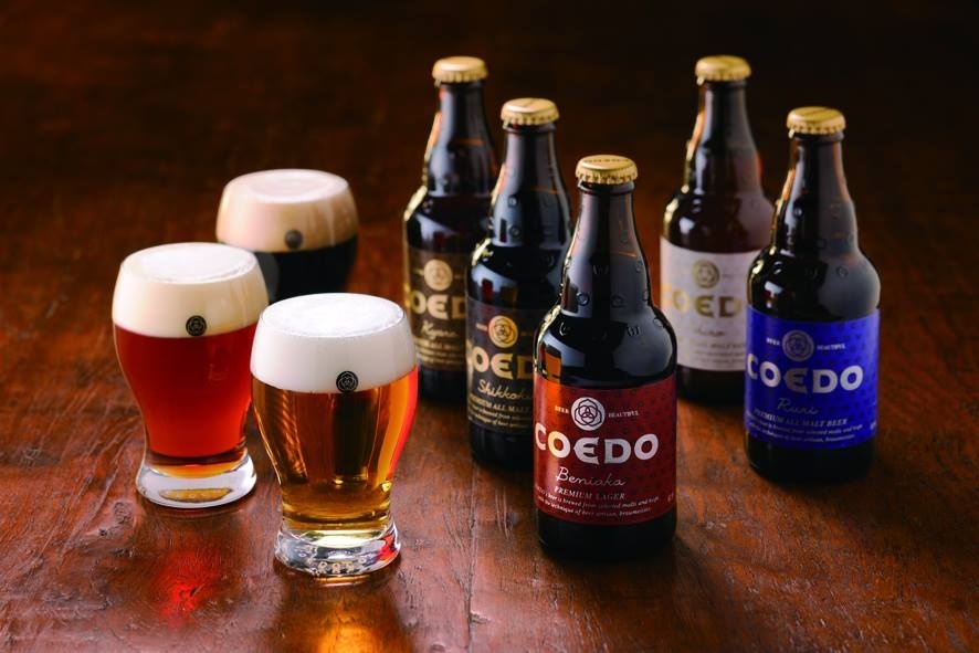일본의 색을 담은 COEDO 맥주