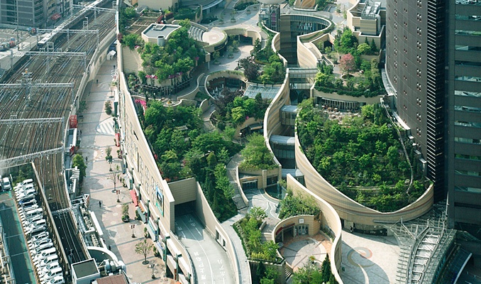 10. Namba Parks ห้างที่ใหญ่และสวยที่สุดในย่านนัมบะ