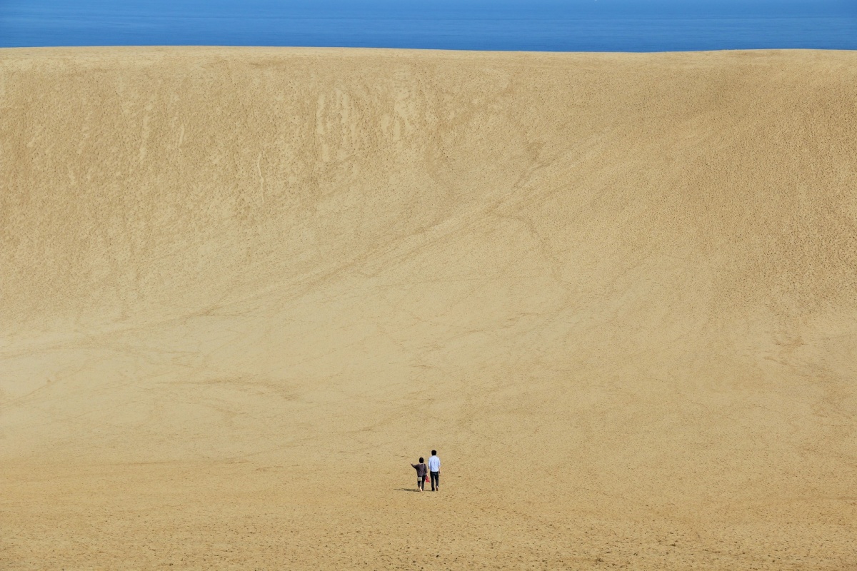 1. เนินทรายทตโตริ (Tottori Sand Dunes)