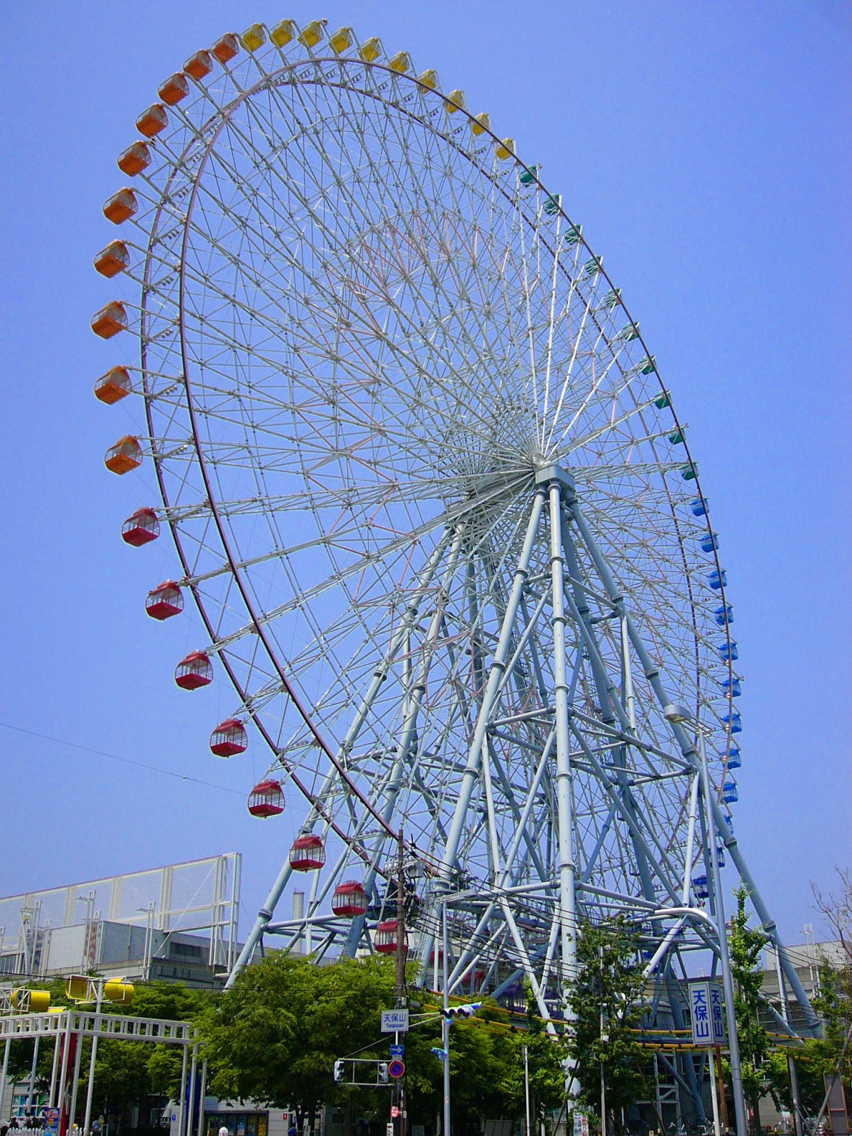 10 ชิงช้าสวรรค์เท็มโปซัง (Tempozan Ferris Wheel)