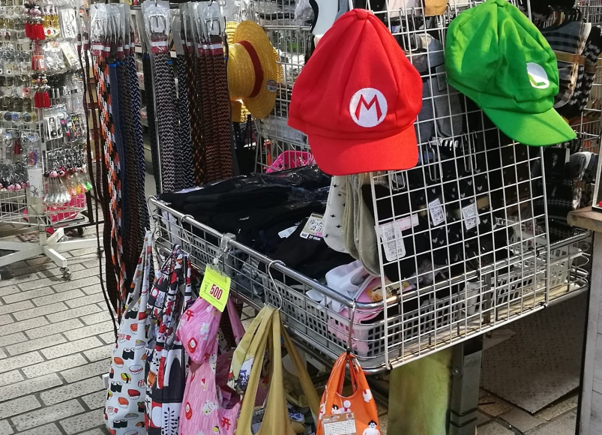 3. Super Mario Caps & Iconic Totes