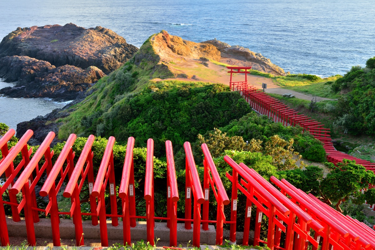 4. Get Spiritual at Motonosumi Inari Shrine