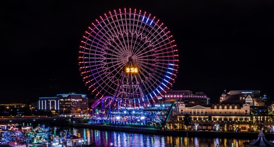 1 ชิงช้าสวรรค์ Cosmo Clock 21 (Yokohama)