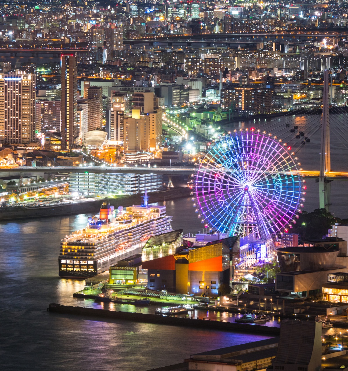 8 ชิงช้าสวรรค์ Temposan (Osaka)