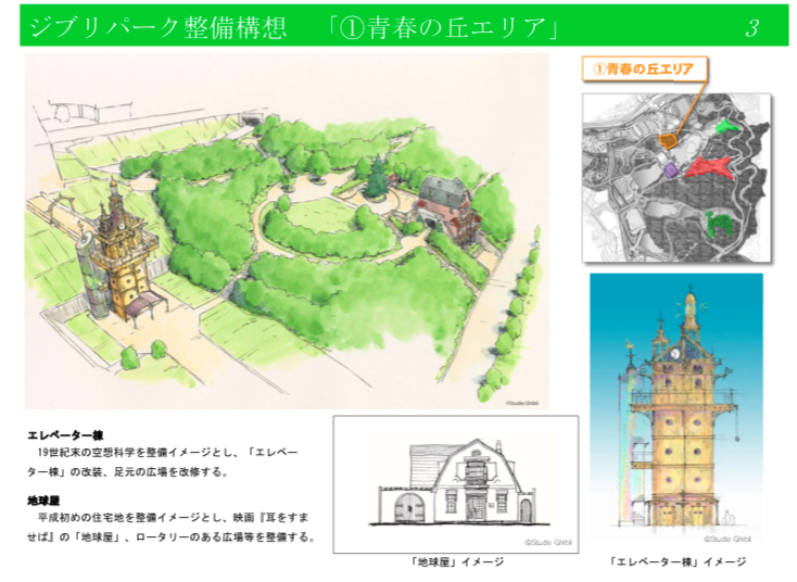 1. “Seishun no Oka Area” (“Youth Hill Area”)
