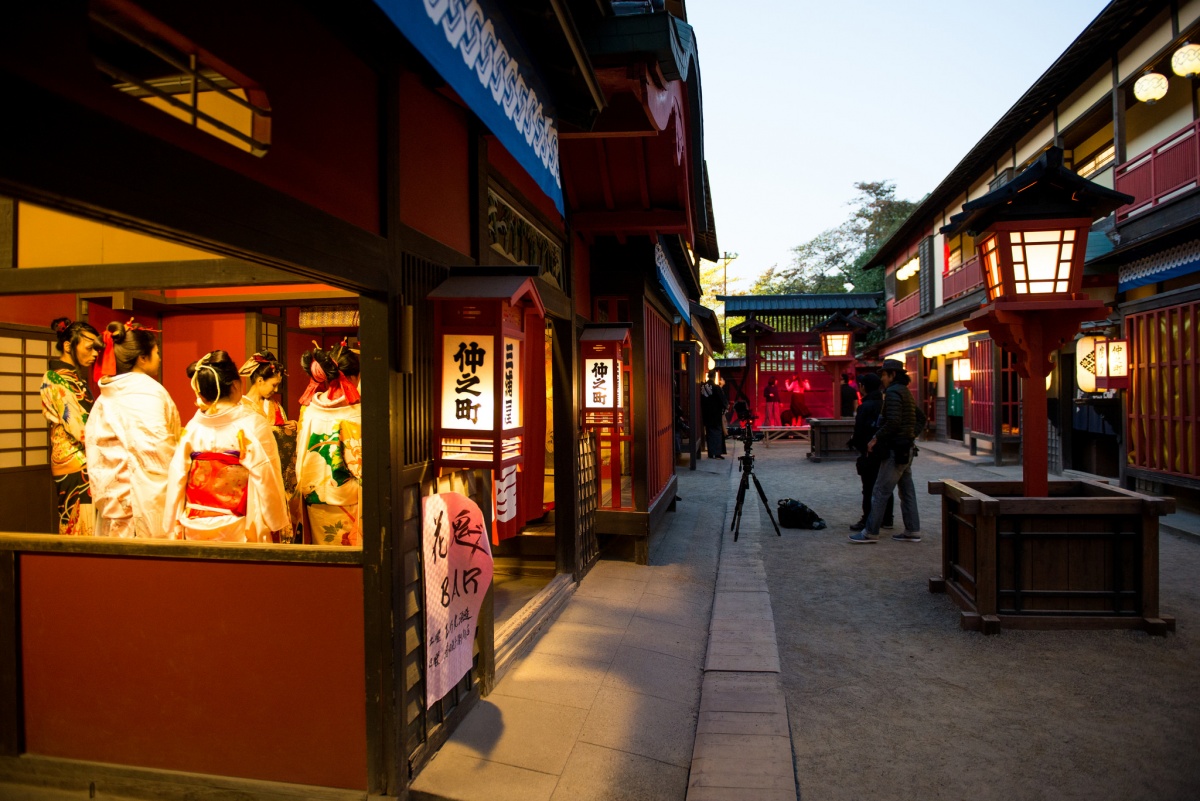 1. โทเอเกียวโตสตูดิโอพาร์ค (Toei Kyoto Studio Park)