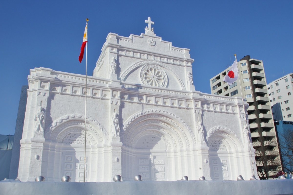 1. เทศกาลหิมะซับโปโร จังหวัดฮอกไกโด (Sapporo Snow Festival, Hokkaido)