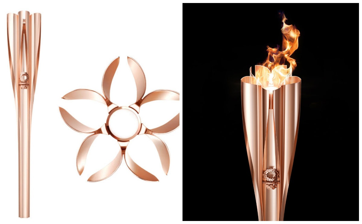 Sakura-Inspired Torch for the 2020 Olympics