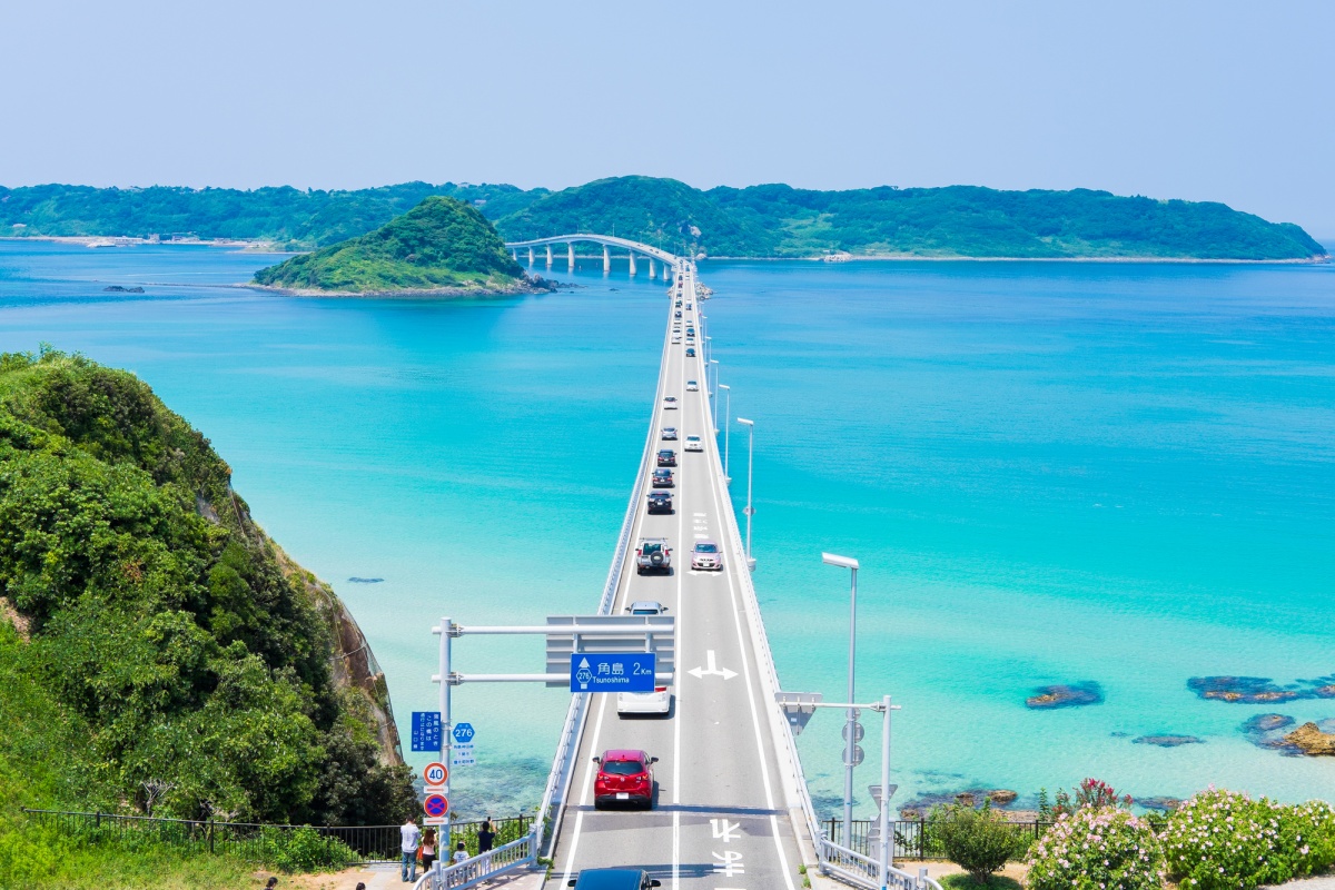 สะพานสึโนะชิมะ จังหวัดยามากุจิ