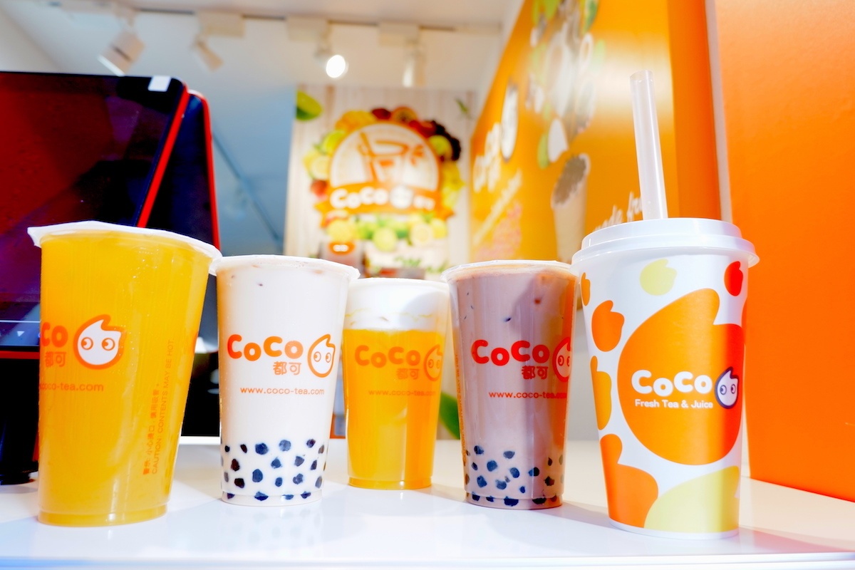還原台灣在地口味的手搖飲料專賣店「CoCo都可」