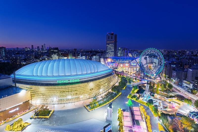 東京都心的複合式主題樂園【水道橋】東京巨蛋城（Tokyo Dome City）