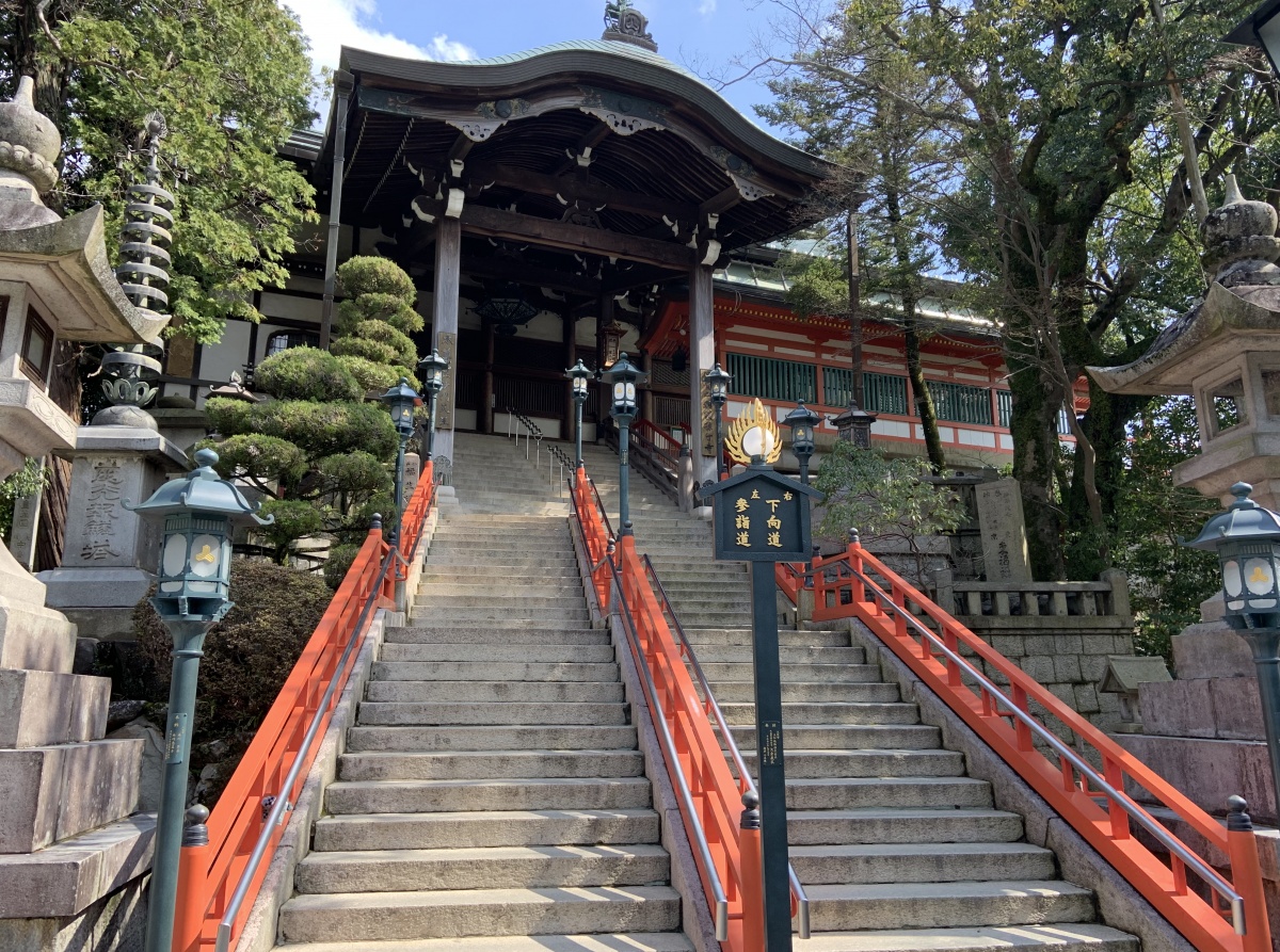 Exploring the Temple Grounds