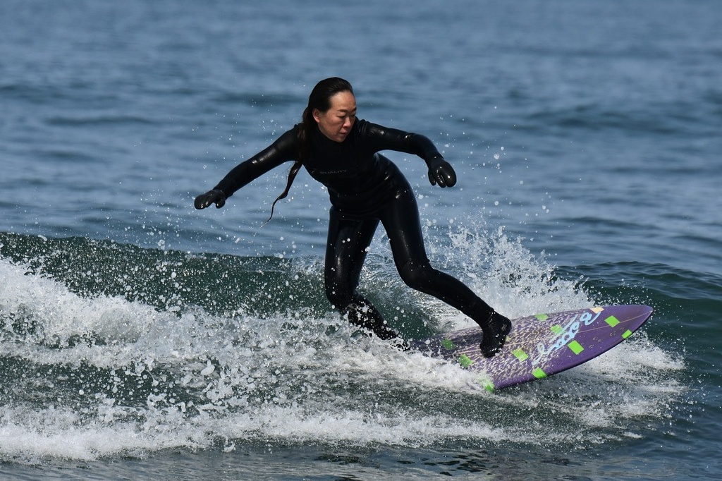 Surfing in Shimoda