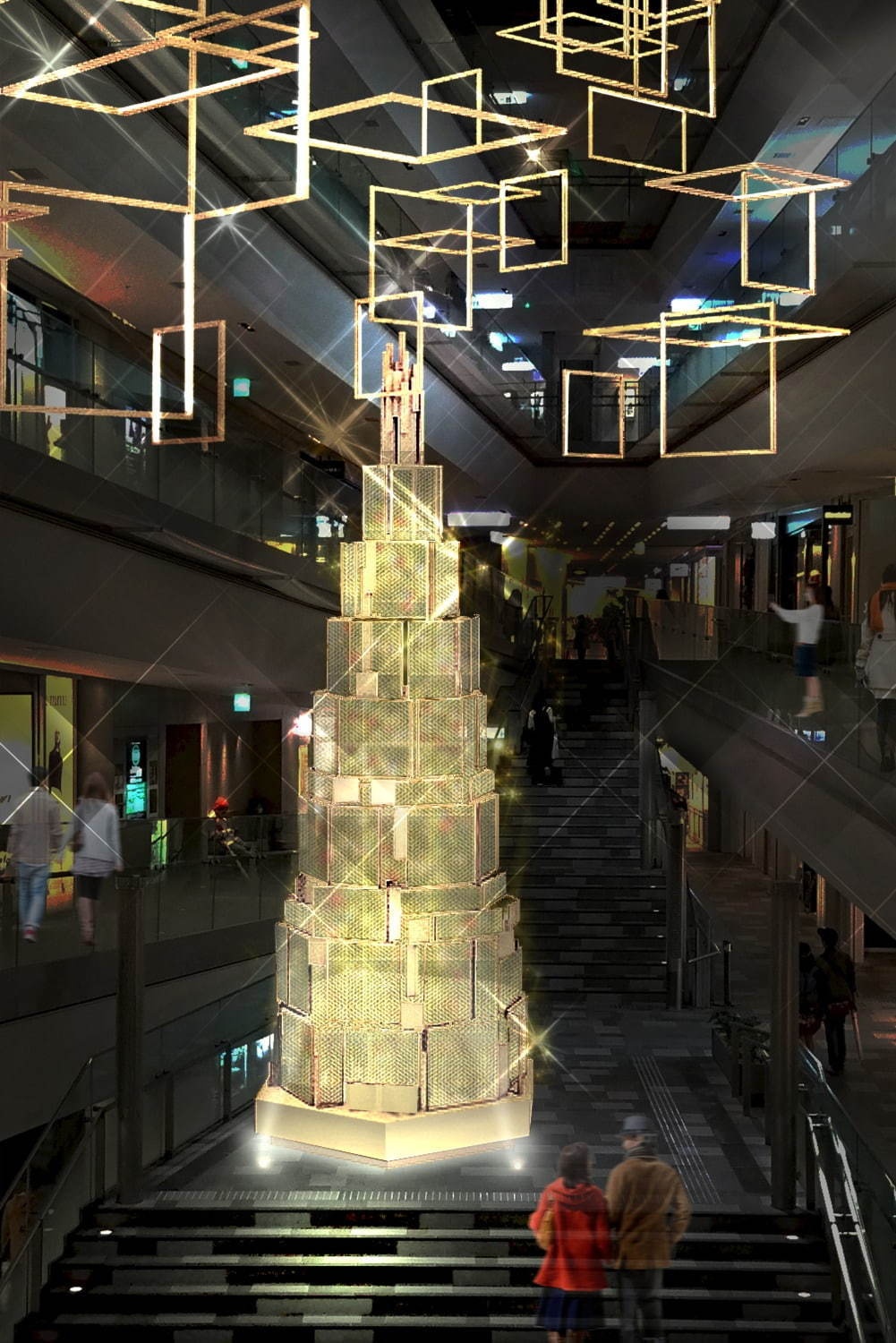 表参道的聖誕雪國世界｜OMOTESANDO HILLS CHRISTMAS 2019